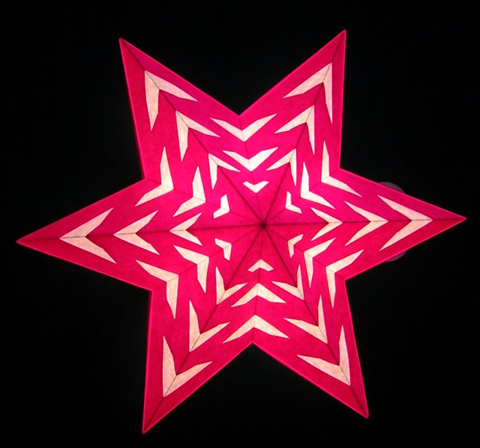 Stern, beleuchtet